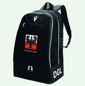 Daventria Rugtas met initialen.